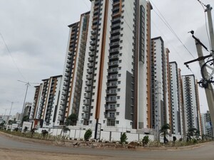 3 BHK Apartment – Exterior View View at Aparna Cyber Heights, Osman Nagar - for Sale