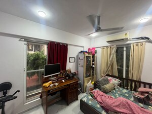 Master Bedroom in 1 BHK Apartment at Vakratund Tower, Naupada – for Rent