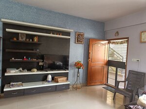 Living Room in 2 BHK Apartment at Yelenahalli – for Rent