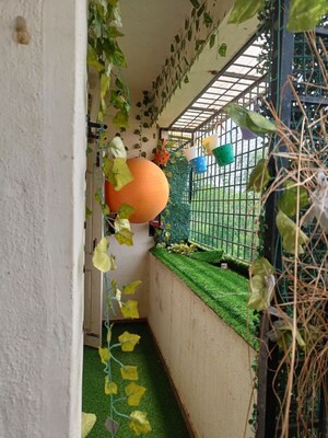 Balcony in 2 BHK Apartment at Yelenahalli – for Rent