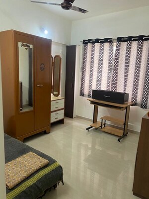 Living Room in 2 BHK Apartment at Raviraj Solace Park, Hadapsar – for Rent