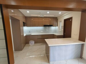 Kitchen in 3 BHK Apartment at Madhu Park Ville, Tellapur – for Rent