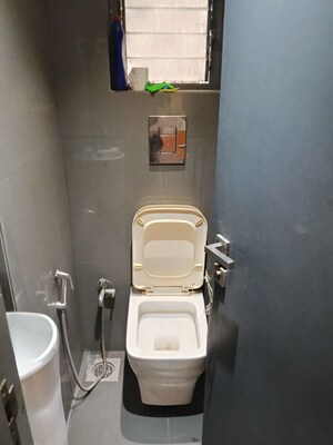 Bathroom in  Office Space at Dhawalgiri CHS, Andheri East – for Rent