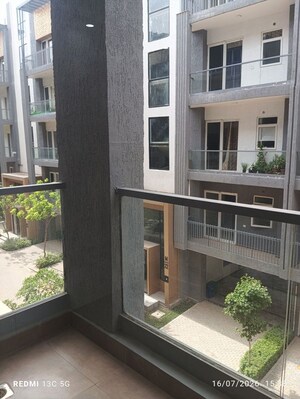 Balcony in 2 BHK Apartment at Smart World Orchard, Sector 61 – for Rent