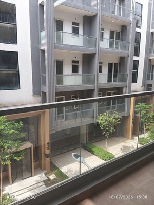 Balcony in 2 BHK Apartment at Smart World Orchard, Sector 61 – for Rent