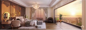 Living Room in 3 BHK Apartment at ATK The Burj, Topsia – for Sale