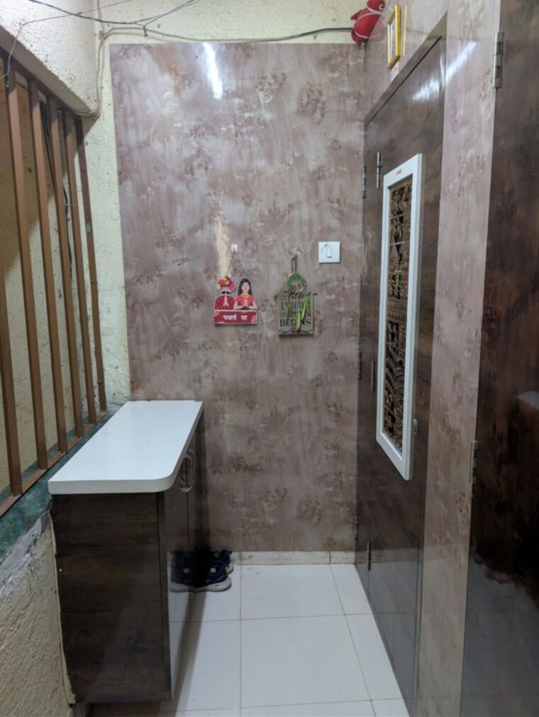 Bathroom, rna-ng-regency-phase-i 1 RK 400 Sq.Ft. Apartment In Balkum Pada Thane 10530840