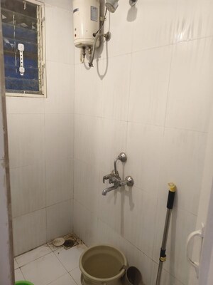 Bathroom in 1 BHK Apartment at Shri Ram Nagar Society, Aundh – for Rent