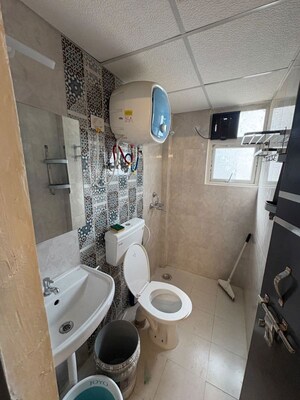 Bathroom in 2.5 BHK Apartment at Signature The Millennia 3, Sector 37d – for Rent