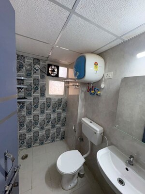 Bathroom in 2.5 BHK Apartment at Signature The Millennia 3, Sector 37d – for Rent