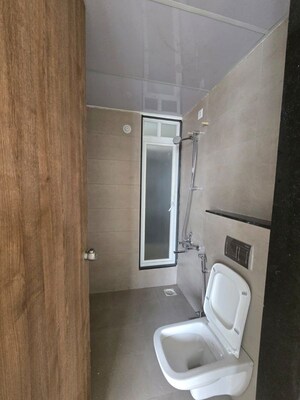 Bathroom in 2 BHK Apartment at Rama Fusion Towers, Hinjewadi – for Rent