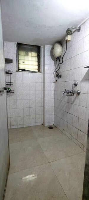 Bathroom in 1 BHK Apartment at Advait CHS, Bhandup East – for Rent