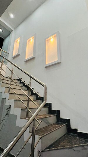 Staircase in 4 BHK Villa at Ashiyana – for Sale