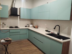 Kitchen in 3 BHK Builder Floor at Panchsheel Enclave – for Rent