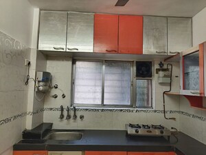 Kitchen in 1 BHK Apartment at Samarth Nagar, Wadgaon Sheri – for Rent