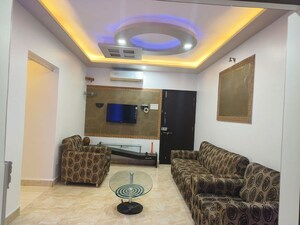 Living Room in 1 BHK Apartment at Samarth Nagar, Wadgaon Sheri – for Rent