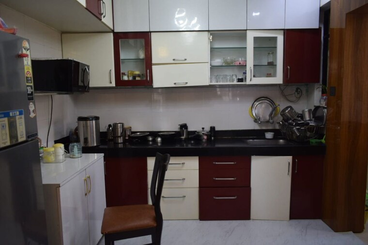 Kitchen, mount-verd-filesse 3 Bedroom 1400 Sq.Ft. Apartment In Baner Pashan Link Road Pune 10530950