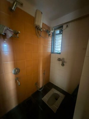 Bathroom in 2.5 BHK Apartment at Nandivardhan Everest, Kolshet – for Rent