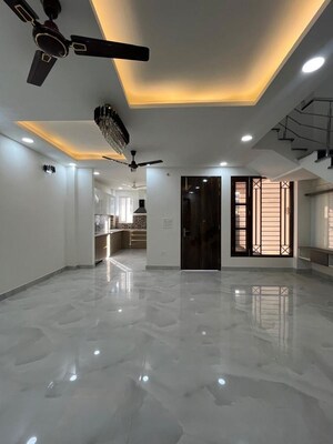 Living Room in 3 BHK Builder Floor at Aman Vihar – for Rent