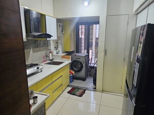 Kitchen in 2 BHK Penthouse at Vaishnodevi Circle – for Rent