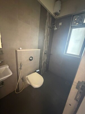 Bathroom in 2 BHK Apartment at Ashar Sapphire, Kapur Bawdi – for Rent