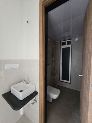 Bathroom in 2 BHK Apartment at Rama Fusion Towers, Hinjewadi – for Rent