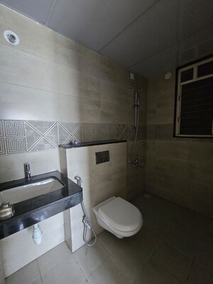 Bathroom in 2 BHK Apartment at Rama Fusion Towers, Hinjewadi – for Rent