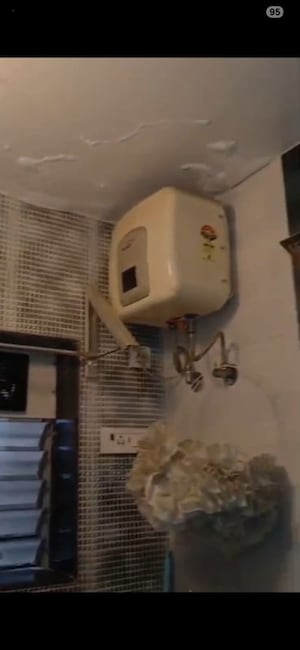 Bathroom in 2 BHK Apartment at Unity Wadala CHS, Antop Hill – for Rent