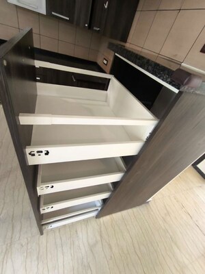 Staircase in 3 BHK Apartment at JM Aroma, Sector 75 – for Rent