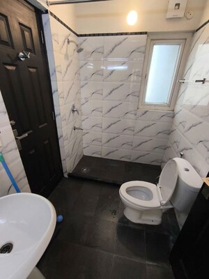 Bathroom in 3 BHK Apartment at JM Aroma, Sector 75 – for Rent
