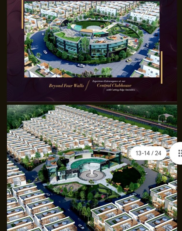 Master Plan, mokila 5 Bedroom 4615 Sq.Ft. Villa In Mokila Hyderabad 10531038