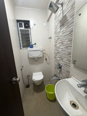 Bathroom in 1 BHK Apartment at JVM Accord, Manorama Nagar – for Rent