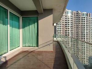 Balcony in 5 BHK Apartment at Windsor Grande Residences, Andheri West – for Rent