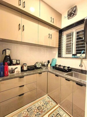 Kitchen in 1 BHK Apartment at Golden Tulip Kondapur, Kondapur – for Rent