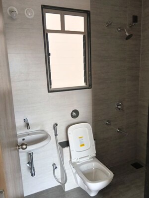 Bathroom in 1 BHK Apartment at Sukhwani Scarlet, Wagholi – for Rent