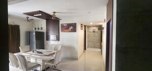 Living Room in 3 BHK Apartment at Lansum Madhav Towers, Madhapur – for Rent