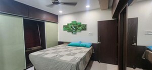 Bedroom in 3 BHK Apartment at Lansum Madhav Towers, Madhapur – for Rent