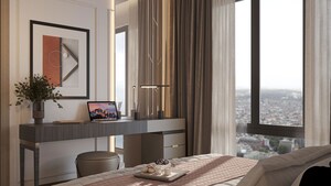 Living Room in 2 BHK Apartment at Sobha One Residences, Hoskote – for Sale