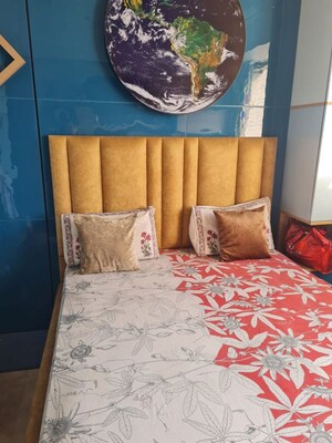 Bedroom in 3 BHK Apartment at Shapoorji Pallonji Vicinia, Powai – for Rent