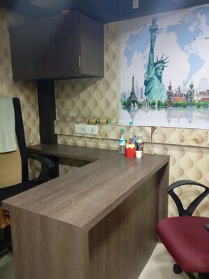 Kitchen in  Office Space at Haware Fantasia, Vashi Sector 28 – for Rent