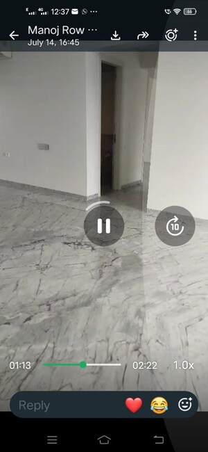 Bathroom in 4 BHK Apartment at Kasturi Epitome, Wakad – for Sale