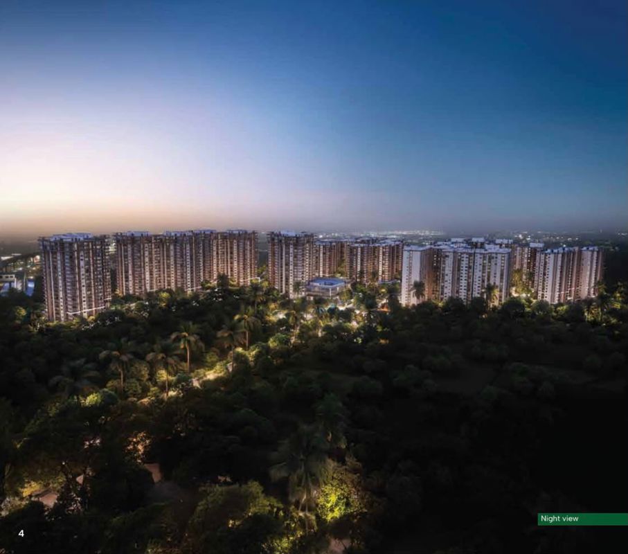 2.5 BHK 1580 Sq.Ft. Apartment in Sattva City