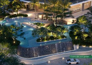 Swimming Pool in 2.5 BHK Apartment at Sattva City, Chikkajala – for Sale