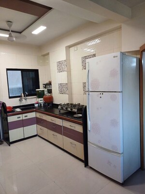 Kitchen in 3 BHK Apartment at Vastrapur – for Rent