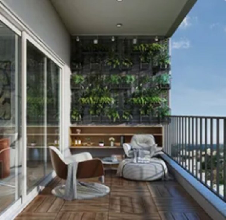 Balcony, sattva-vasanta-skye 3 Bedroom 1831 Sq.Ft. Apartment In Devanahalli Bangalore 10531155
