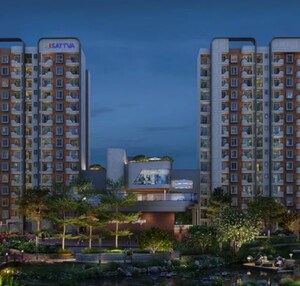3 BHK Apartment – Exterior View View at Sattva Vasanta Skye, Devanahalli - for Sale