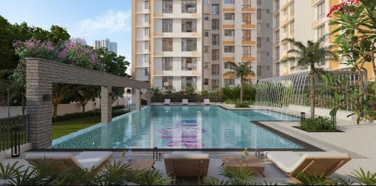 Swimming Pool, kolte-patil-alora 2 Bedroom 800 Sq.Ft. Apartment In Santacruz East Mumbai 10531200