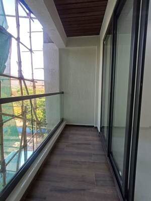 Balcony in 3 BHK Apartment at S And T Serenity Heights, Chembur – for Sale