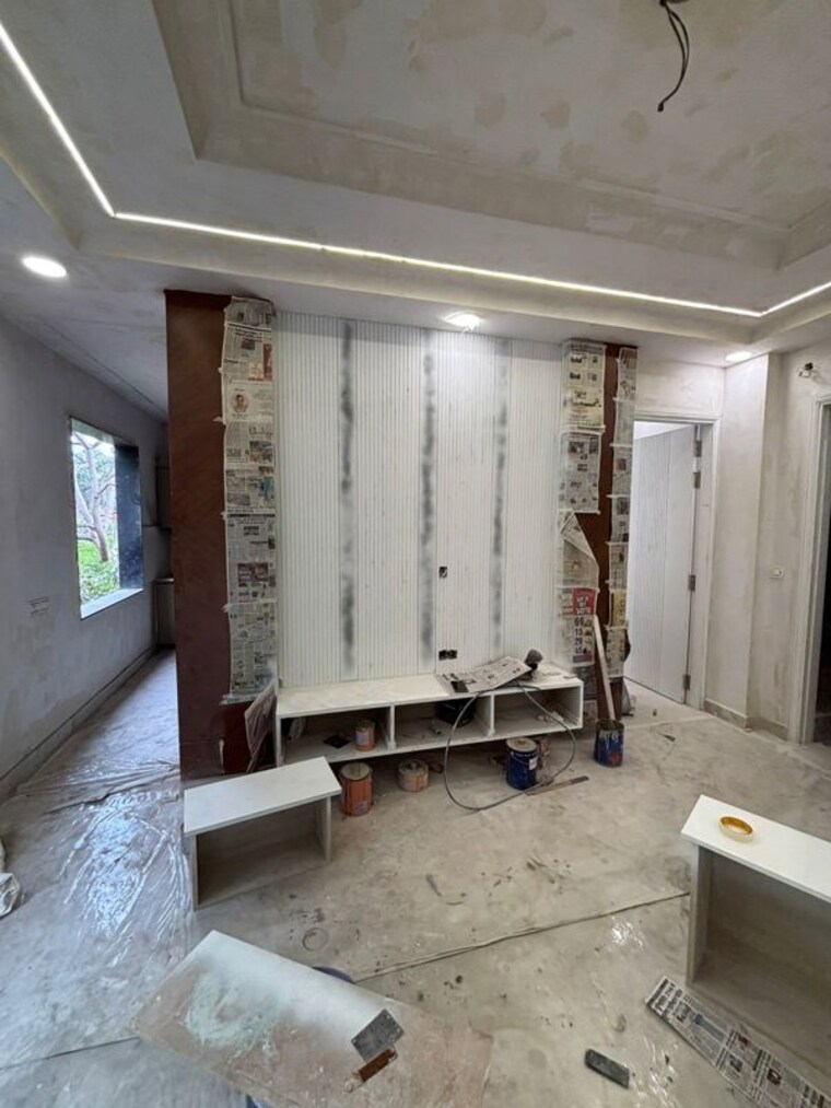 Living Room, rohini sector 15 3 Bedroom 1200 Sq.Ft. Builder Floor In Rohini Sector 15 Delhi 10531138