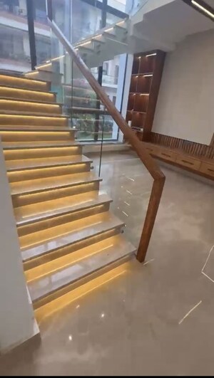 Staircase in 6 BHK Independent House at Sector 80 – for Sale